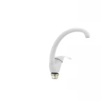 Смеситель для кухни Cron Mars 777 белый (CR0787)