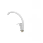 Смеситель для кухни Cron Mars 777 белый (CR0787)