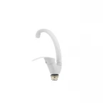 Смеситель для кухни Cron Mars 777 белый (CR0787)