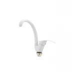 Смеситель для кухни Cron Mars 777 белый (CR0787)