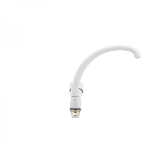 Смеситель для кухни Cron Hansberg 777 белый (CR0790)