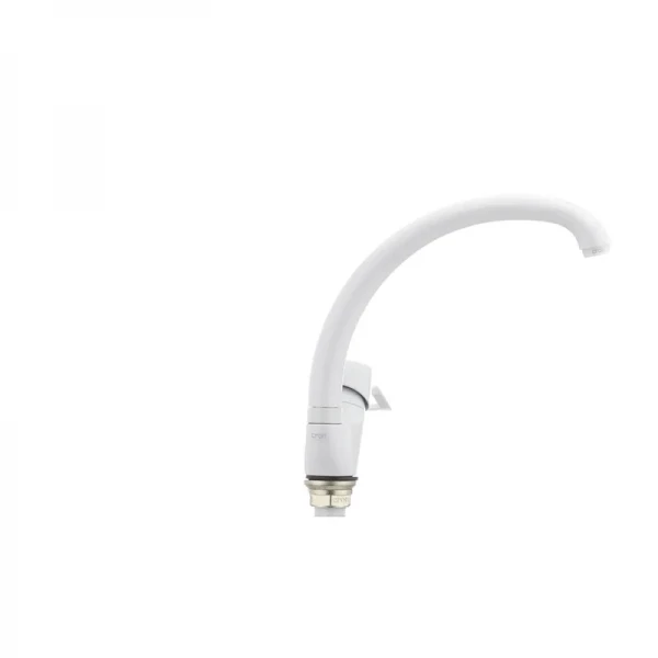 Смеситель для кухни Cron Hansberg 777 белый (CR0790)