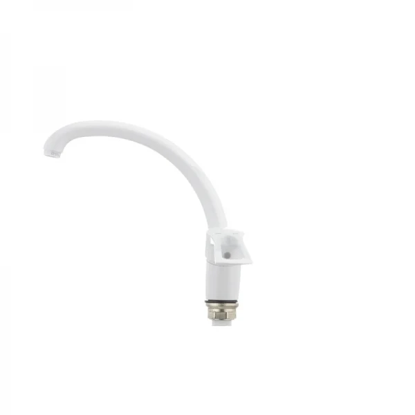 Смеситель для кухни Cron Hansberg 777 белый (CR0790)