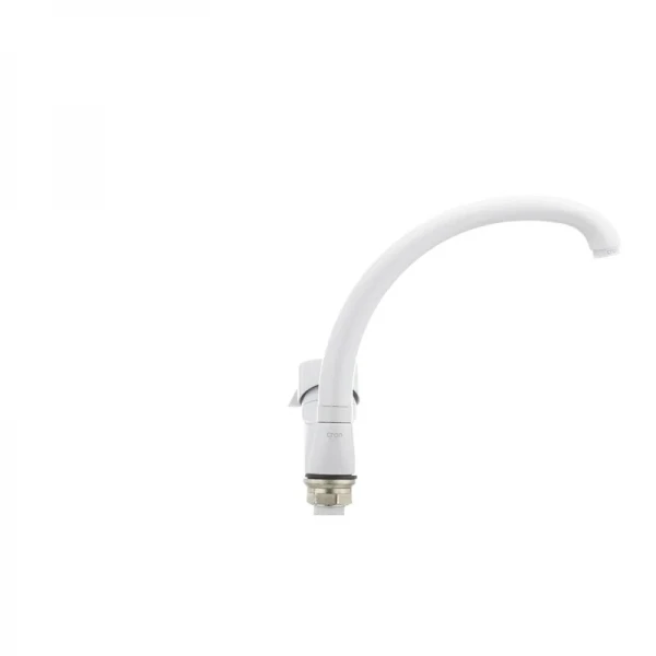 Смеситель для кухни Cron Hansberg 777 белый (CR0790)