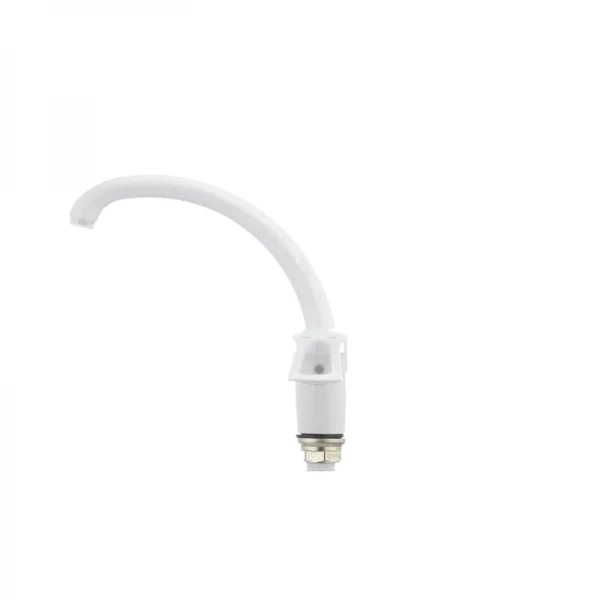 Смеситель для кухни Cron Hansberg 777 белый (CR0790)