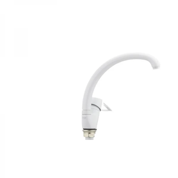 Смеситель для кухни Cron Hansberg 777 белый (CR0790)