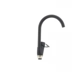 Смеситель для кухни Cron Hansberg 777-G черный (CR0791)