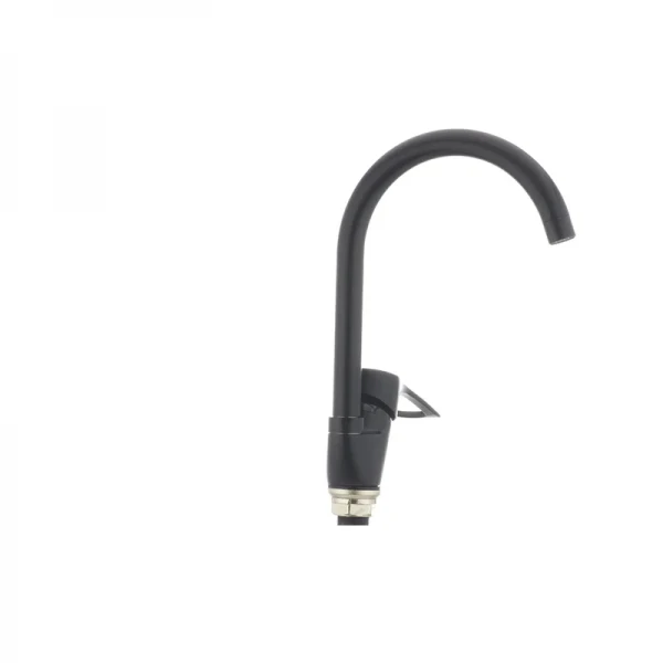 Смеситель для кухни Cron Hansberg 777-G черный (CR0791)