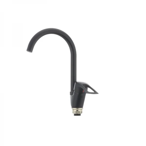 Смеситель для кухни Cron Hansberg 777-G черный (CR0791)