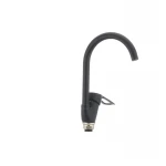 Смеситель для кухни Cron Hansberg 777-G черный (CR0791)