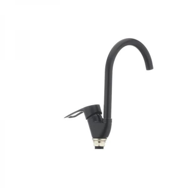 Смеситель для кухни Cron Hansberg 777-G черный (CR0791)