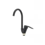 Смеситель для кухни Cron Hansberg 777-G черный (CR0791)