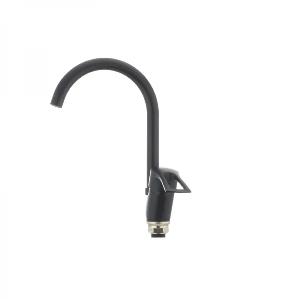 Смеситель для кухни Cron Hansberg 777-G черный (CR0791)