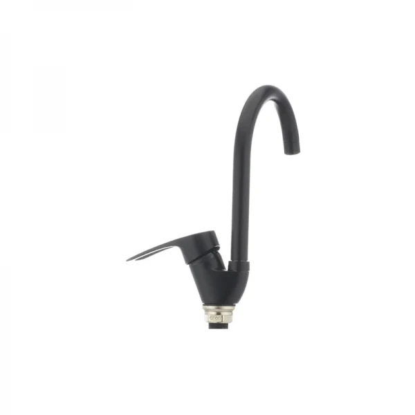 Смеситель для кухни Cron Hansberg 777-G черный (CR0791)