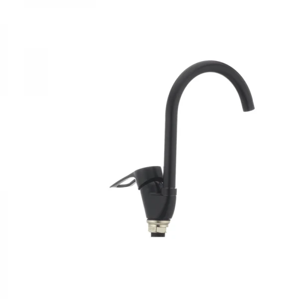 Смеситель для кухни Cron Hansberg 777-G черный (CR0791)