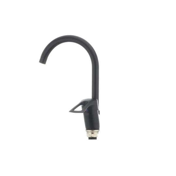 Смеситель для кухни Cron Hansberg 777-G черный (CR0791)