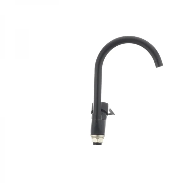 Смеситель для кухни Cron Hansberg 777-G черный (CR0791)