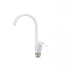 Смеситель для кухни Cron Hansberg 777-G белый (CR0792)