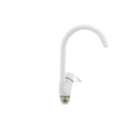 Смеситель для кухни Cron Hansberg 777-G белый (CR0792)