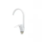 Смеситель для кухни Cron Hansberg 777-G белый (CR0792)