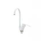 Смеситель для кухни Cron Hansberg 777-G белый (CR0792)