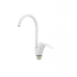 Смеситель для кухни Cron Hansberg 777-G белый (CR0792)