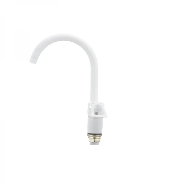 Смеситель для кухни Cron Hansberg 777-G белый (CR0792)