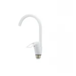 Смеситель для кухни Cron Hansberg 777-G белый (CR0792)