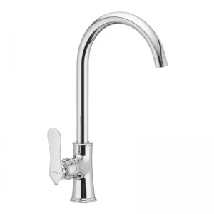 Смеситель для кухни Cron Diamond 017 хром с высоким поворотным изливом (CR0814) Смеситель для кухни Cron Diamond 017 хром с высоким поворотным изливом (CR0814)