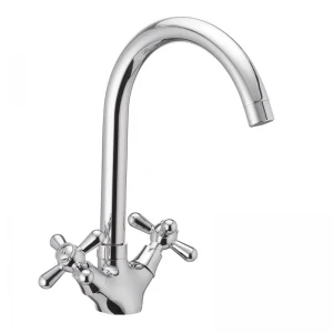 Смеситель для кухни Cron Teorema 275 хром двухвентильный (CR0836) Смеситель для кухни Cron Teorema 275 хром двухвентильный (CR0836)