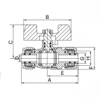 Кран шаровый Europroduct EP.500 Wing 16x16 (EP6036)
