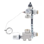 Насосно-смесительный узел теплого пола, нижн.подключ., без насоса Europroduct EP.1021 (EP6067)