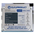 Паяльник Europroduct EP.WM06 для PPR труб (плоскі насадки) 50/110mm (EP6096)