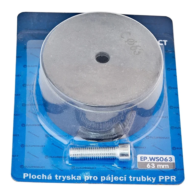 Насадка плоская для паяльника Europroduct EP.WS063 PPR труб 63mm (EP6103)