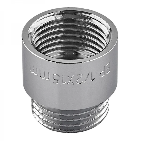 Удлинитель Europroduct EP.E015.Chr - 1/2"MF-15мм хром (EP6122)