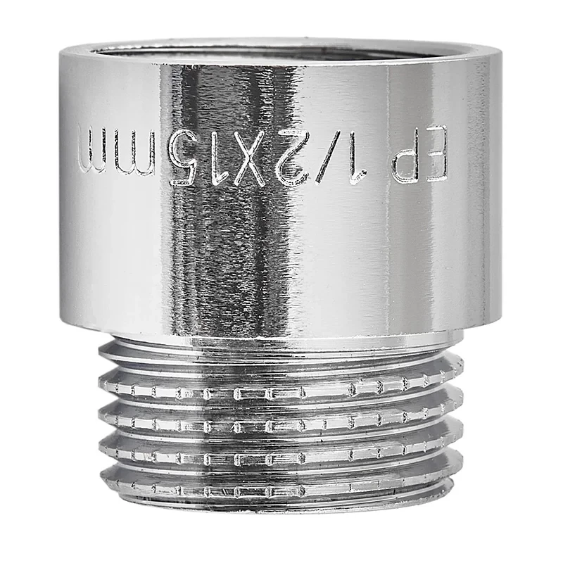 Подовжувач Europroduct EP.E015.Chr - 1/2"MF-15мм хром (EP6122)