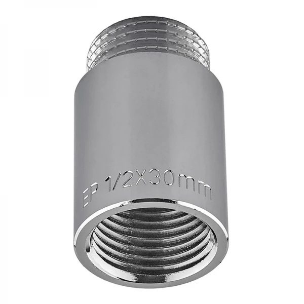 Удлинитель Europroduct EP.E030.Chr - 1/2"MF-30мм хром (EP6125)