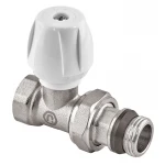 Вентиль радиаторный "антипротечка"Europroduct EP.0521 - 1/2x1/2" FM прямой (EP6147)