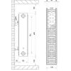 Сталевий радіатор Europroduct 22 x 600 x 1300 (бічне під'єднання) (EP6170)