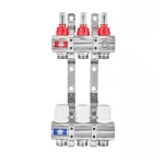 Коллекторный блок с расходомерами EUROPRODUCT EP.B3110-03-1 «x3 (корп. латунь) (EP6191)