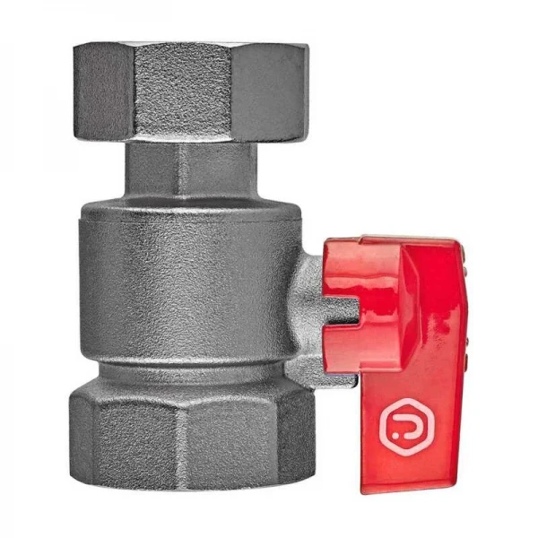 Кран шаровой Europrouct EP.610 - 1''FF ГГ с накидной гайкой, прямой (EP6217)