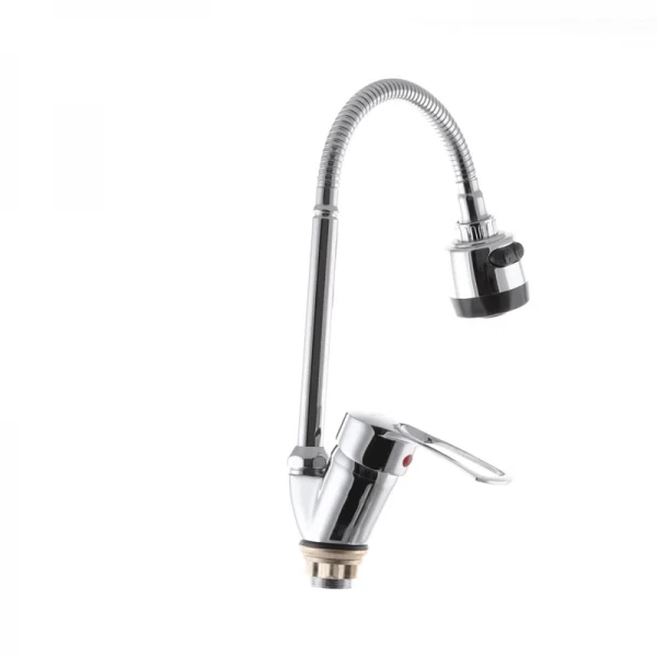 Смеситель для кухни G-Ferro Hansberg 777 (с рефлекторным изливом) (GF1006)