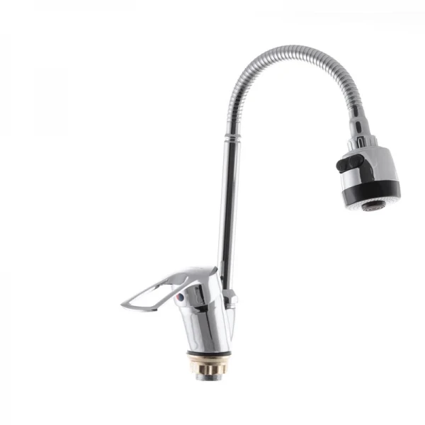 Смеситель для кухни G-Ferro Hansberg 777 (с рефлекторным изливом) (GF1006)