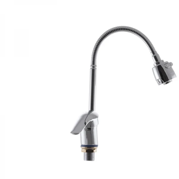 Змішувач для кухні G-Ferro Matrix 777 (з рефлекторним виливом) (GF1007)