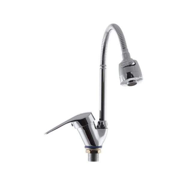 Змішувач для кухні G-Ferro Matrix 777 (з рефлекторним виливом) (GF1007)