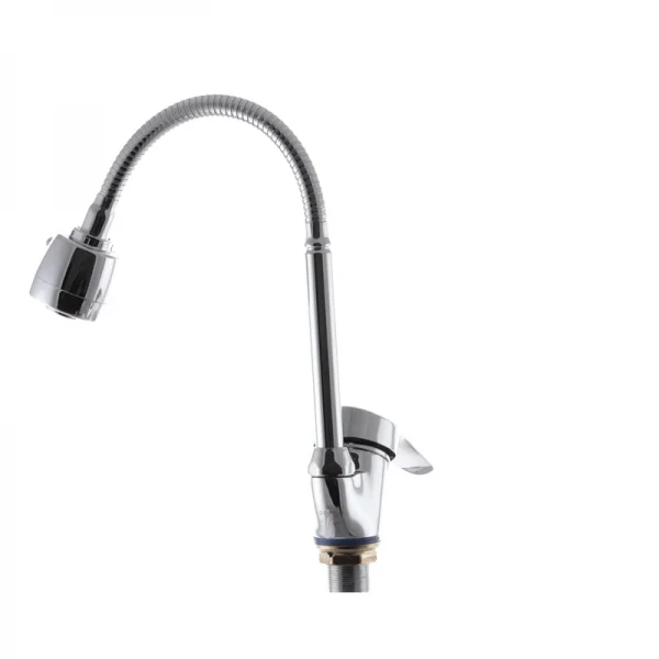 Змішувач для кухні G-Ferro Matrix 777 (з рефлекторним виливом) (GF1007)