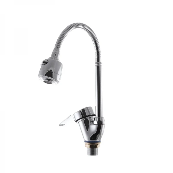 Змішувач для кухні G-Ferro Matrix 777 (з рефлекторним виливом) (GF1007)