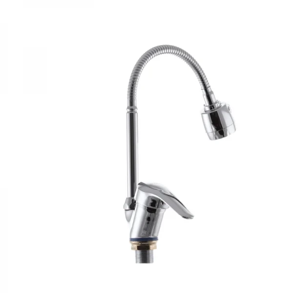 Змішувач для кухні G-Ferro Matrix 777 (з рефлекторним виливом) (GF1007)