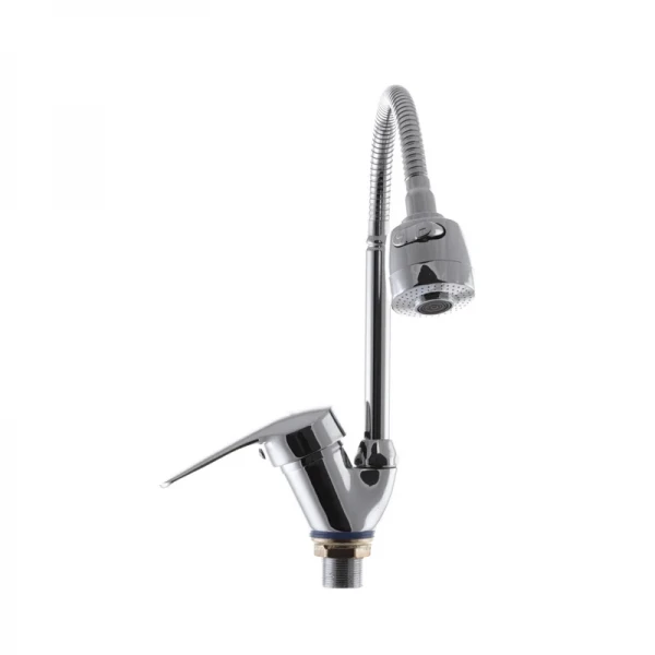 Змішувач для кухні G-Ferro Matrix 777 (з рефлекторним виливом) (GF1007)