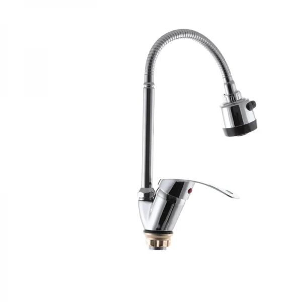 Смеситель для кухни G-Ferro Mars 777 (с рефлекторным изливом) (GF1010)